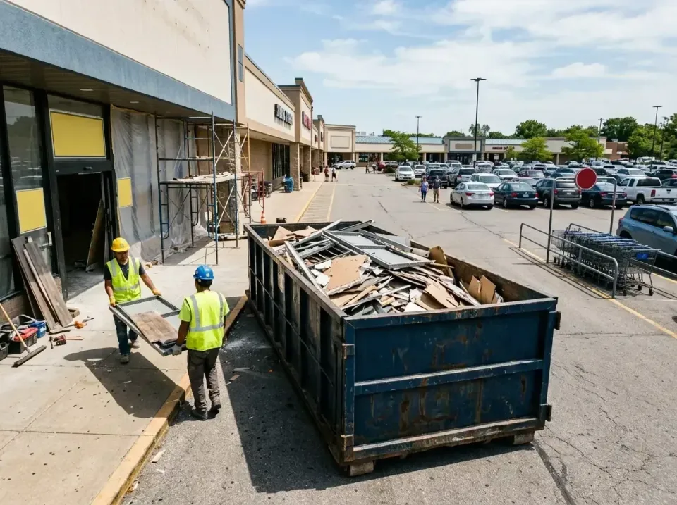 retail-store-renovation-debris-003 — frequently asked questions, Roll-off Dumpster Rentals in Fort Myers Shores, FL